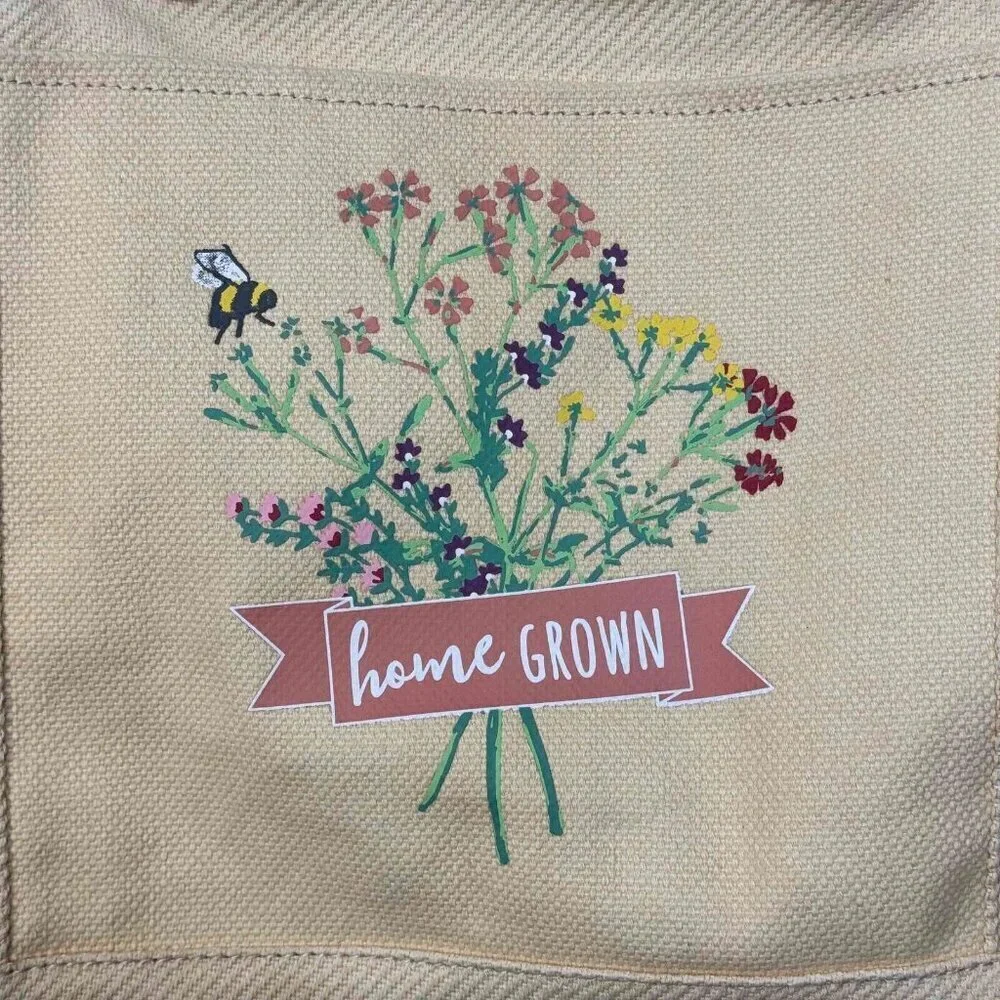 American Girl Blaire Home Grown Floral Crossbody Tote Cream One Size